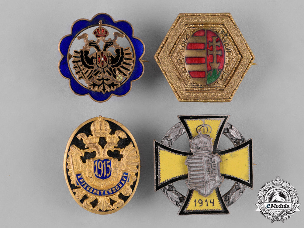 austria,_imperial._a_lot_of_first_world_war_period_patriotic_badges_c18-043436