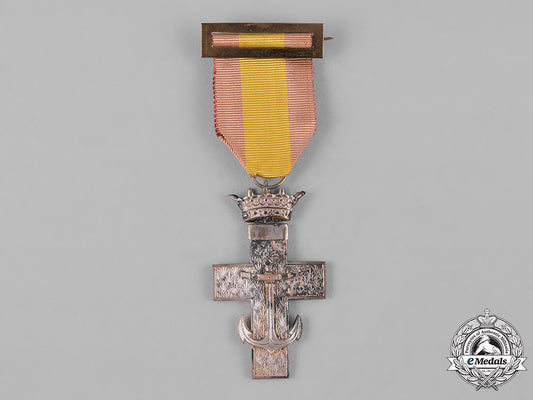 spain,_franco_era._an_order_of_naval_merit,_silver_cross,_white_model,_c.1950._c18-043608_1