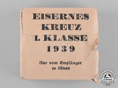 Germany, Wehrmacht. A Carton Of Issue For A 1939 Iron Cross First Class