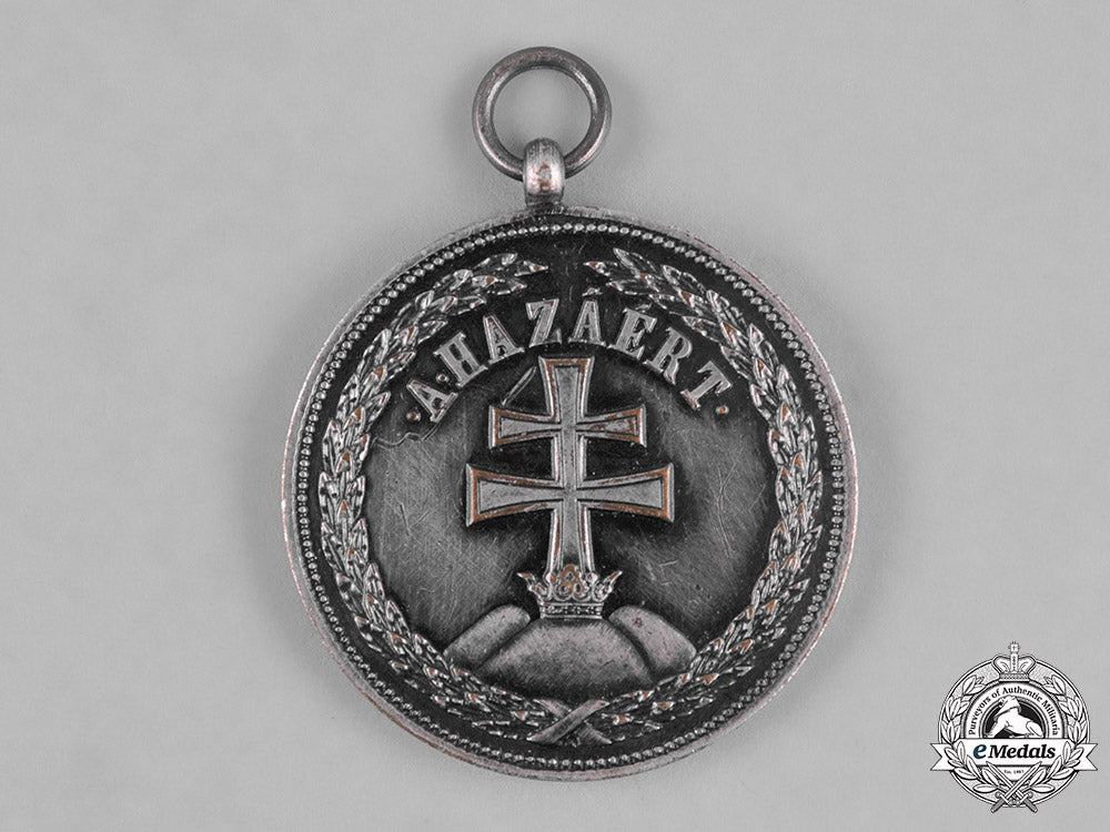 hungary,_kingdom._an_order_of_merit,_silver_grade_merit_medal,_c.1925_c18-051607