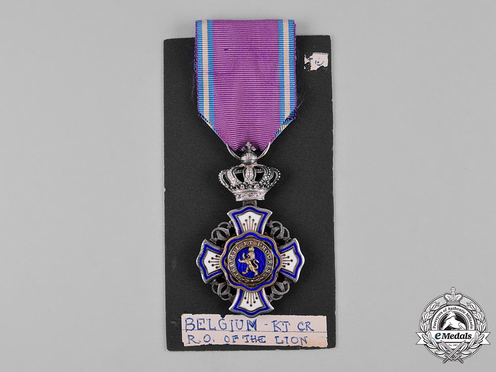 belgium,_kingdom._a_royal_order_of_the_lion,_v_class_knight,_c.1930_c18-053779