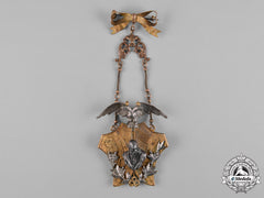 Austria, Imperial. A Patriotic Franz Joseph Chained Badge, C.1914