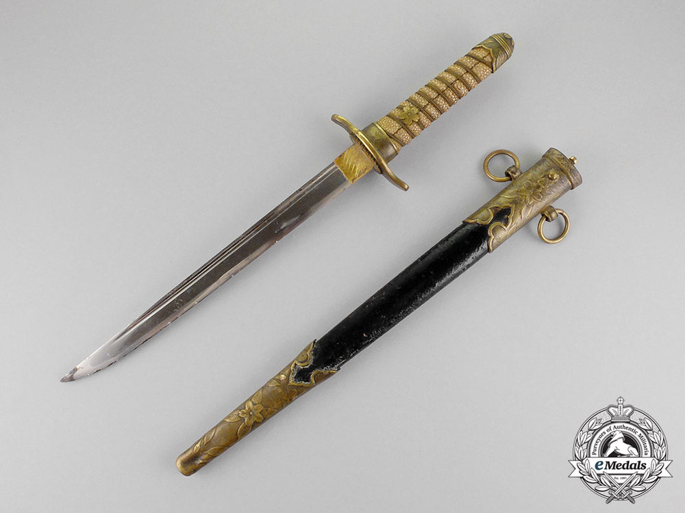 japanese_empire._a_naval_officer's_dagger,_c.1942_c18-330