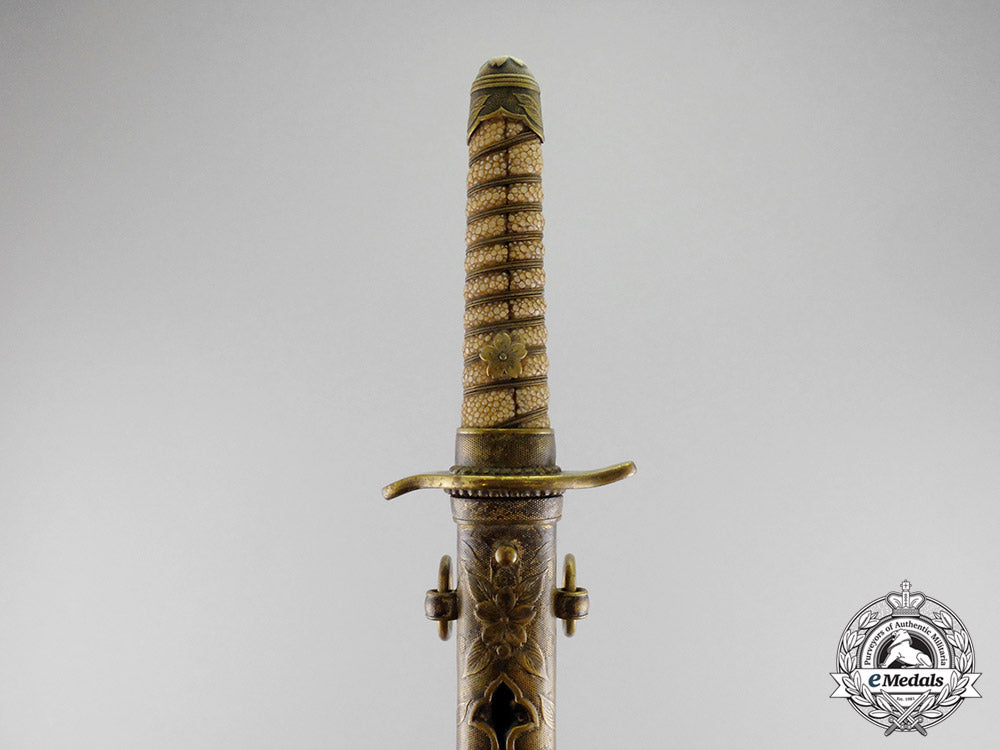 japanese_empire._a_naval_officer's_dagger,_c.1942_c18-335