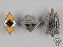 Germany, Third Reich. A Lot Of Third Reich Period Badges