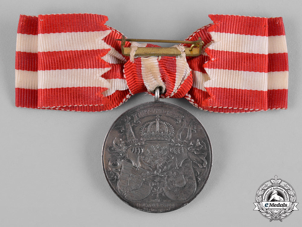germany,_imperial._a_wedding_medal_of_duke_carl_eduard,_c.1905_c19-111