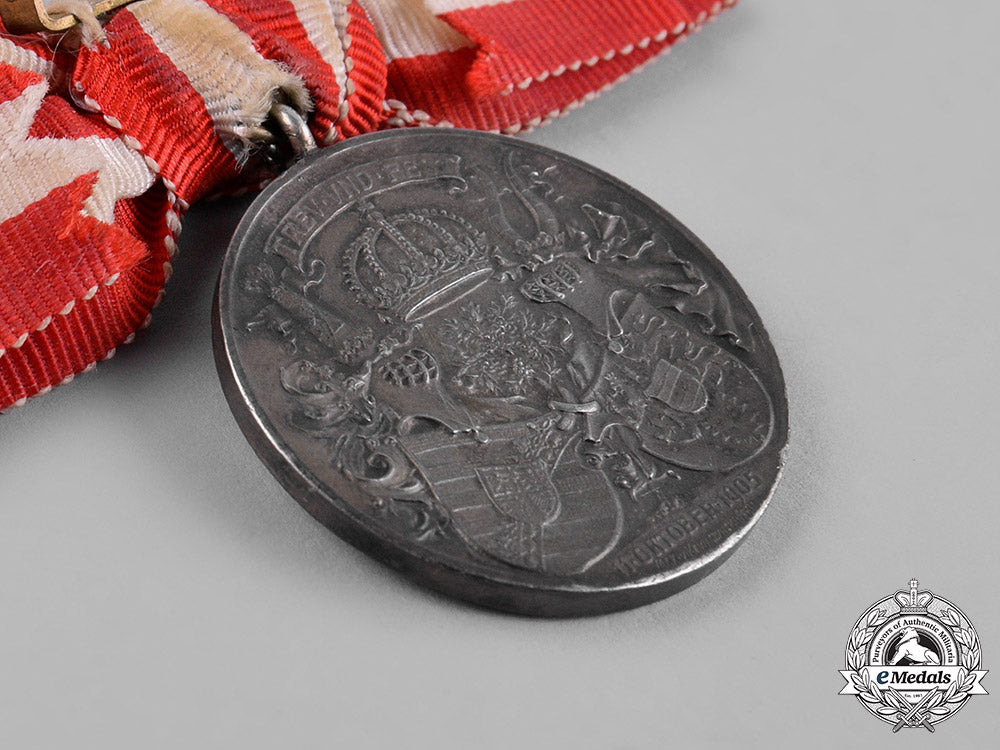 germany,_imperial._a_wedding_medal_of_duke_carl_eduard,_c.1905_c19-113