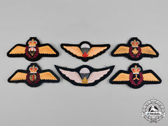 Canada. A Lot Of Six Royal Canadian Air Force Badges