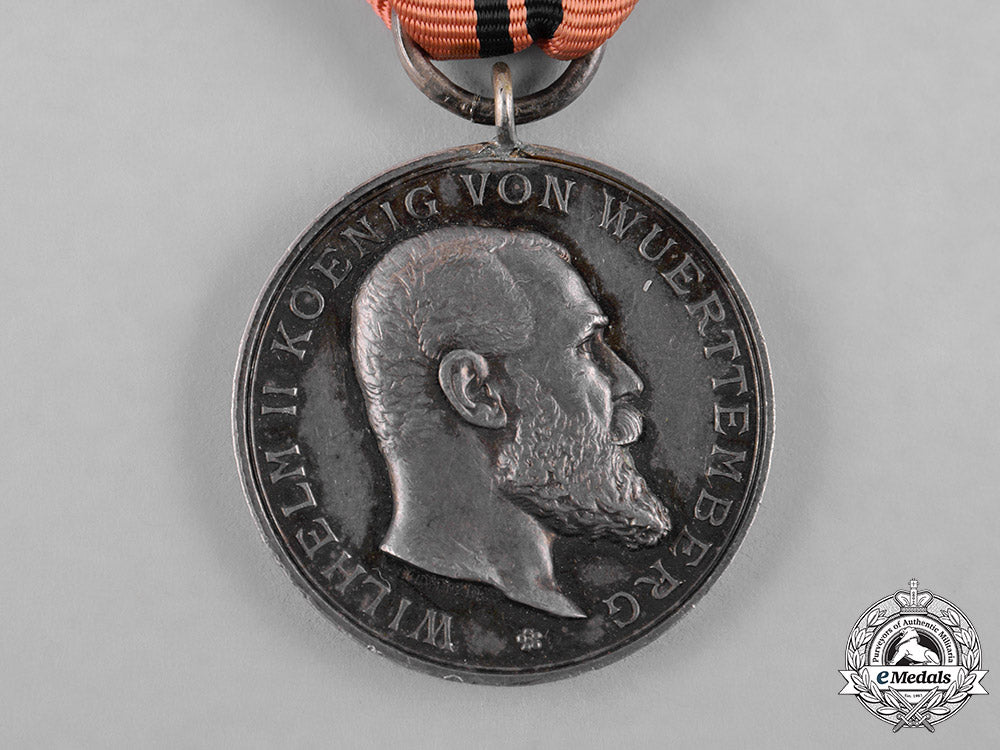 württemberg,_kingdom._a_civil_merit_medal,_silver_grade_c19-5145