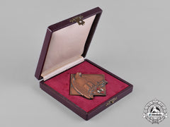 Germany, Hj. A Hj Table Medal With Presentation Case