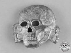 Germany, Ss. A Second Pattern Waffen-Ss Cap Skull By Overhoff & Cie