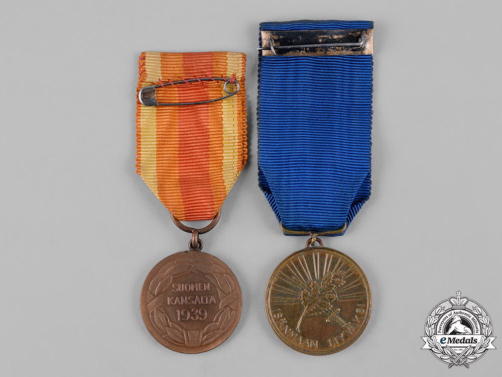 finland,_republic._two_medals_associated_with_finnish_orders_c19_1716