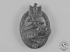Germany, Wehrmacht. A Panzer Assault Badge, Silver Grade, By Adolf Schwerdt