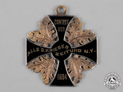 Germany, Imperial. A German-American Commemorative Cross, C.1894