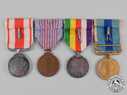 japan,_empire._four_medals&_decorations_c19_3724