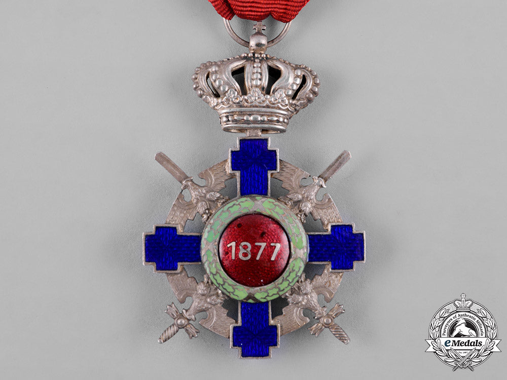 romania,_kingdom._an_order_of_the_star_of_romania,_v_class_knight,_military_division,_c.1940_c19_3826