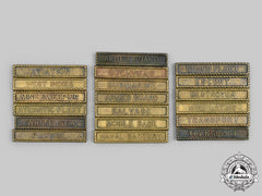 United States. A Lot Of Nineteen Navy And Marine Corps World War I Victory Medal Clasps