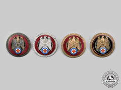 Slovakia, Republic. A Lot Of Slovak Red Cross Exemplary Service Badges