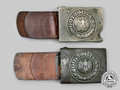 Germany. Heer. A Pair Of Em/Nco Belt Buckles