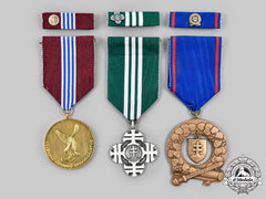 Slovakia, Republic. A Lot Of Three Military Awards