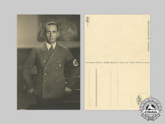 Germany, Third Reich. A Joseph Goebbels Postcard