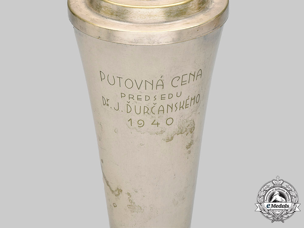 slovakia,_first_republic._a1940_commemorative_goblet_to_dr._j.ďurčansky,_by_sandrik_c2020_344_mnc9208_1_1