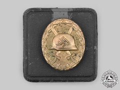 Germany, Wehrmacht. A Wound Badge, Gold Grade, With Case