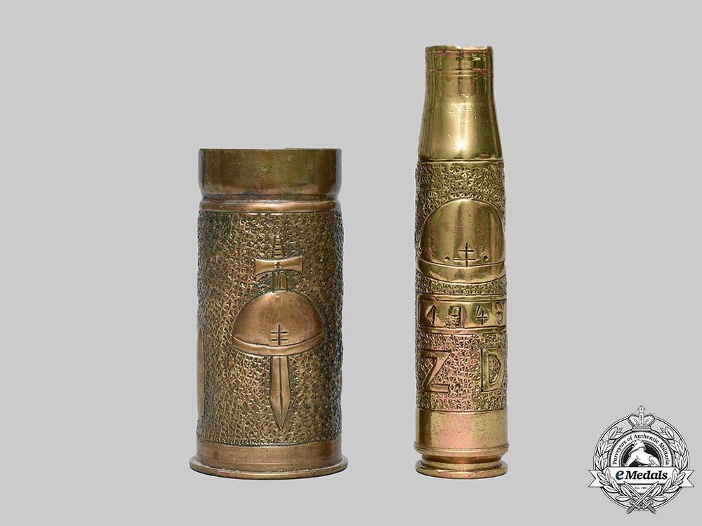 slovakia,_i_republic._a_pair_of_trench_art_brass_shell_cases1943_c2020_523_mnc8745