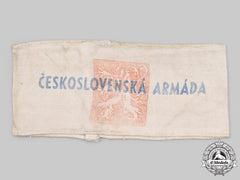 Czechoslovakia, Republic. A Conclusion Czechoslovak Army Armband 1945