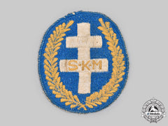 Slovakia, Republic. A Slovak Association Of Catholic Youth (Skm) Badge