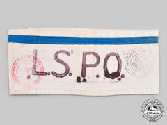 Czechoslovakia, Republic. A Bohemia And Moravia (Bum) Civil Defence Armband