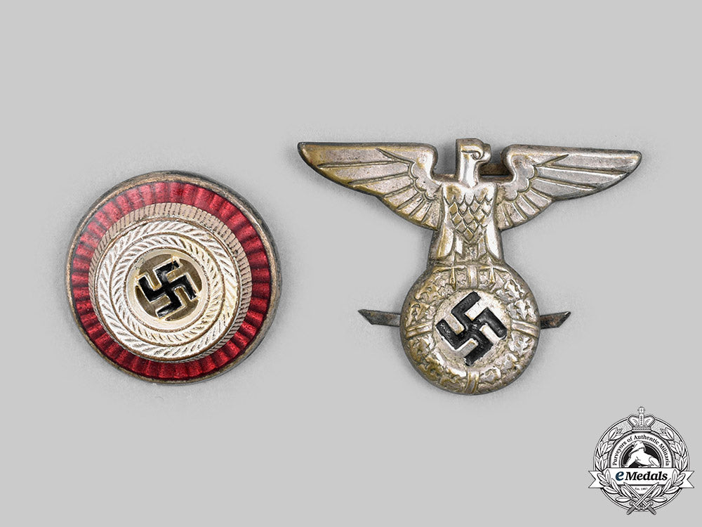 germany,_nsdap._a_pair_of_political_cap_insignia_c2020_787_mnc0489