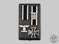 Germany, Wehrmacht. An Attributed 1914 Iron Cross I Class With 1939 Clasp Set