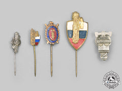 Slovakia, First Republic. A Lot Of Pins