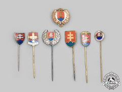 Slovakia, I Republic. A Lot Of Stick Pins