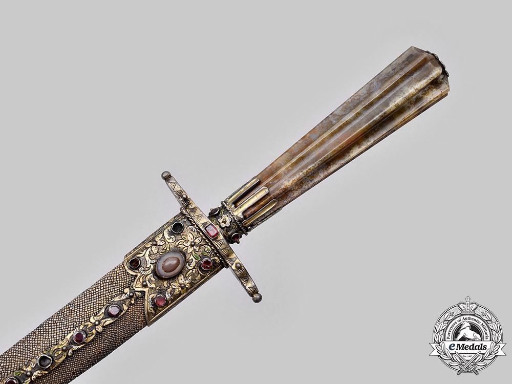 turkey,_ottoman_empire._a_rare_and_ornate_presentation_dagger_with_damascus_blade,_c.1860_c2020_937_mnc4303_1