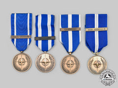 International. Lot Of Four Nato Medals