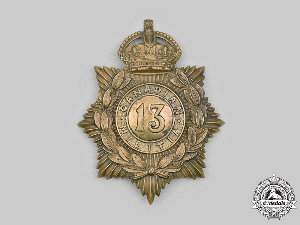 canada._british-_made_pre-_first_war13_th_regiment_canadian_militia_helmet_plate_c2020_978_mnc1064