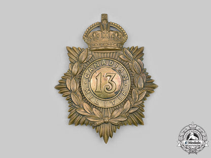 canada._british-_made_pre-_first_war13_th_regiment_canadian_militia_helmet_plate_c2020_978_mnc1064