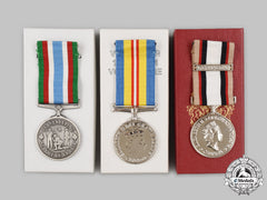 Canada, Commonwealth. Three Campaign Medal & Awards