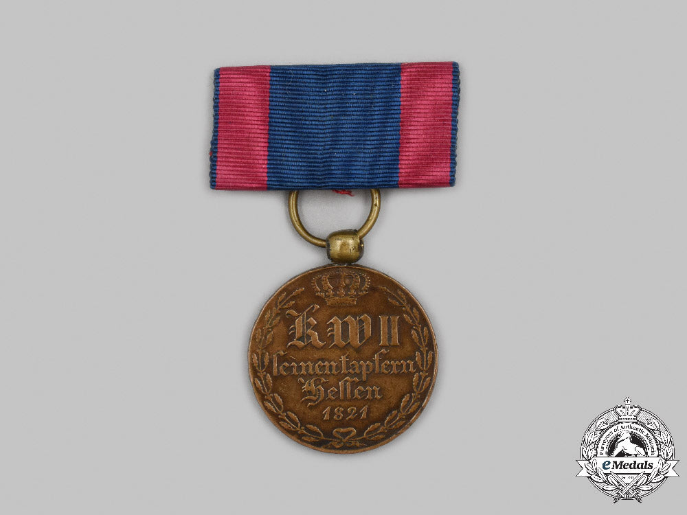 hesse-_kassel,_landgraviate._a_war_commemorative_medal_for_combatants_of1814-1815_c2021_475emd_5292_1