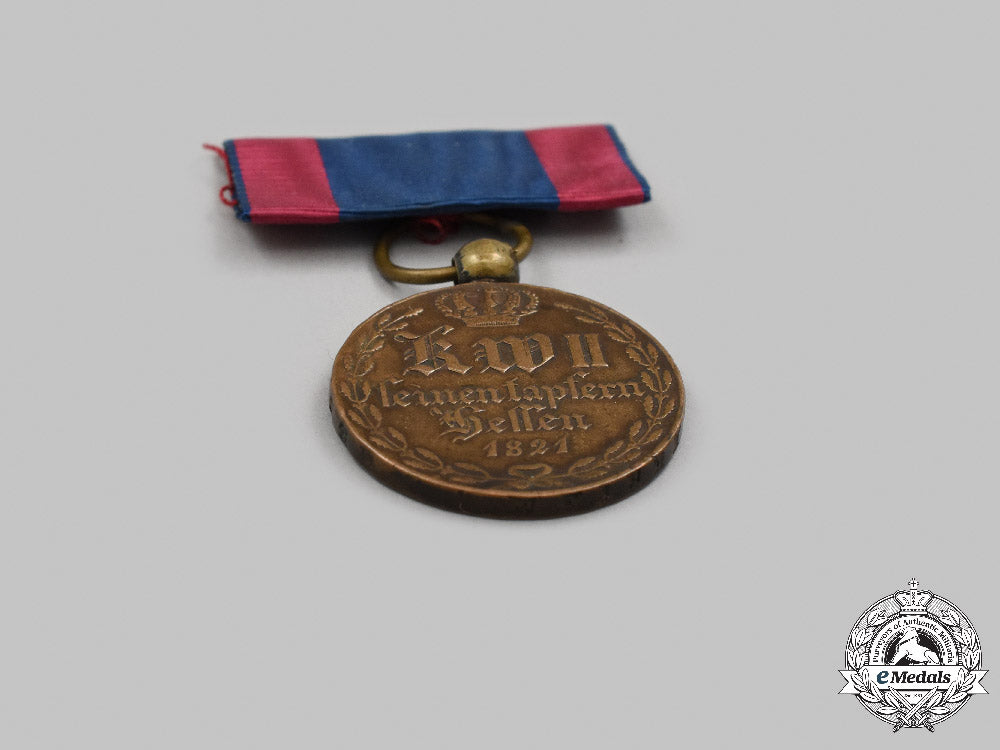 hesse-_kassel,_landgraviate._a_war_commemorative_medal_for_combatants_of1814-1815_c2021_477emd_5298_1