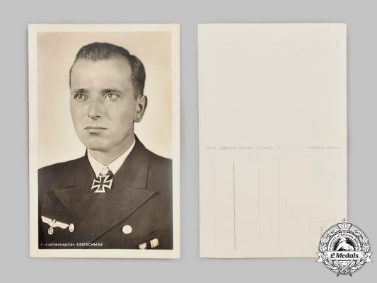 germany,_kriegsmarine._a_korvettenkapitän_otto_kretschmer_wartime_postcard_c2021_577_mnc7810