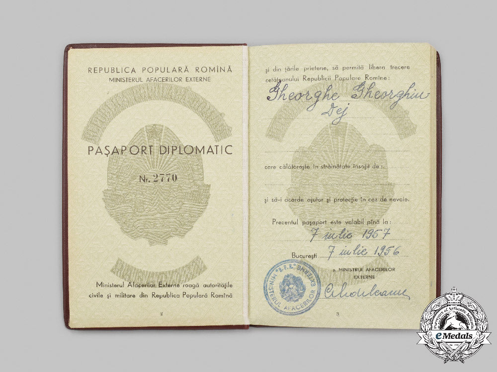 romania,_republic._a1956_issued_diplomatic_passport_of_gheorghe_gheorghiu-_dej_c2021_644c2021_587emd_4265_1