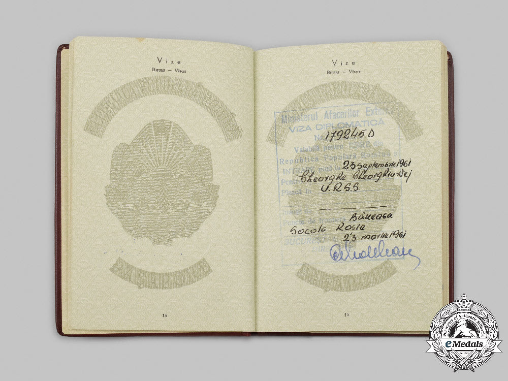 romania,_republic._a1956_issued_diplomatic_passport_of_gheorghe_gheorghiu-_dej_c2021_650emd_4406_1