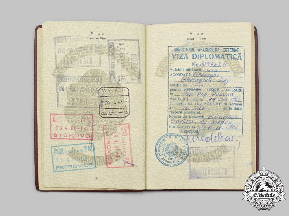 romania,_republic._a1956_issued_diplomatic_passport_of_gheorghe_gheorghiu-_dej_c2021_651emd_4407_1