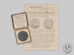 United Kingdom. A Lusitania Propaganda Medal, With Case