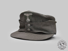 Germany, Ss. A Late-War Waffen-Ss Officer’s M43 Field Cap