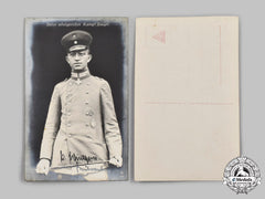 Germany, Imperial. A Wartime Postcard Of Fighter Ace Leutnant Kurt Wintgens