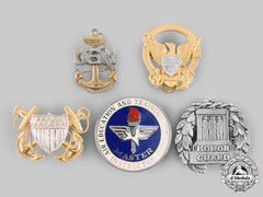 United States. A Lot Of Five Badges